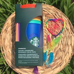 Starbucks Color Changing Reusable Cold Cups